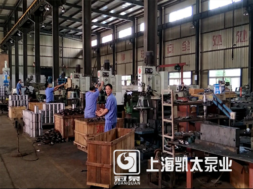 上海凱太泵業(yè)水泵生產(chǎn)車間(3)